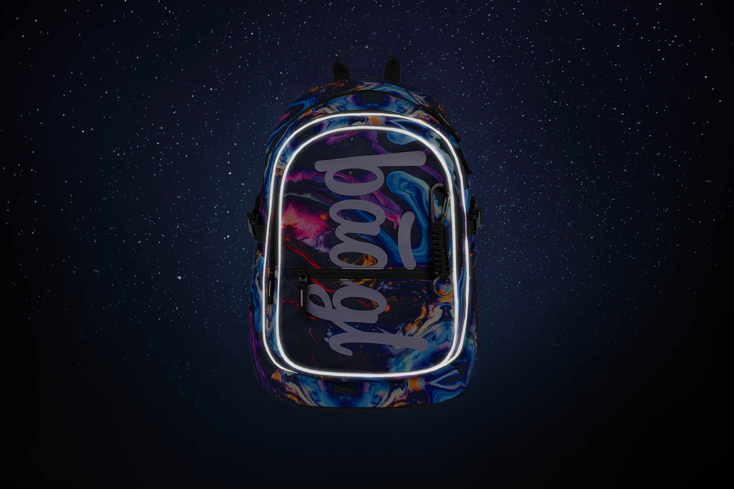 Core Marble Rucksack-Set 5tlg: Rucksack, Federmäppchen, Turnbeutel, Geldbörse, Heftmappe