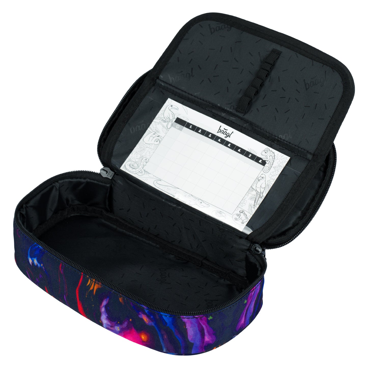 Core Marble Rucksack-Set 5tlg: Rucksack, Federmäppchen, Turnbeutel, Geldbörse, Heftmappe