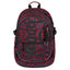 Core Red Polygon Rucksack-Set 5tlg: Rucksack, Federmäppchen, Turnbeutel, Schlampermäppchen, Heftmappe