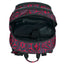 Core Red Polygon Rucksack-Set 5tlg: Rucksack, Federmäppchen, Turnbeutel, Schlampermäppchen, Heftmappe