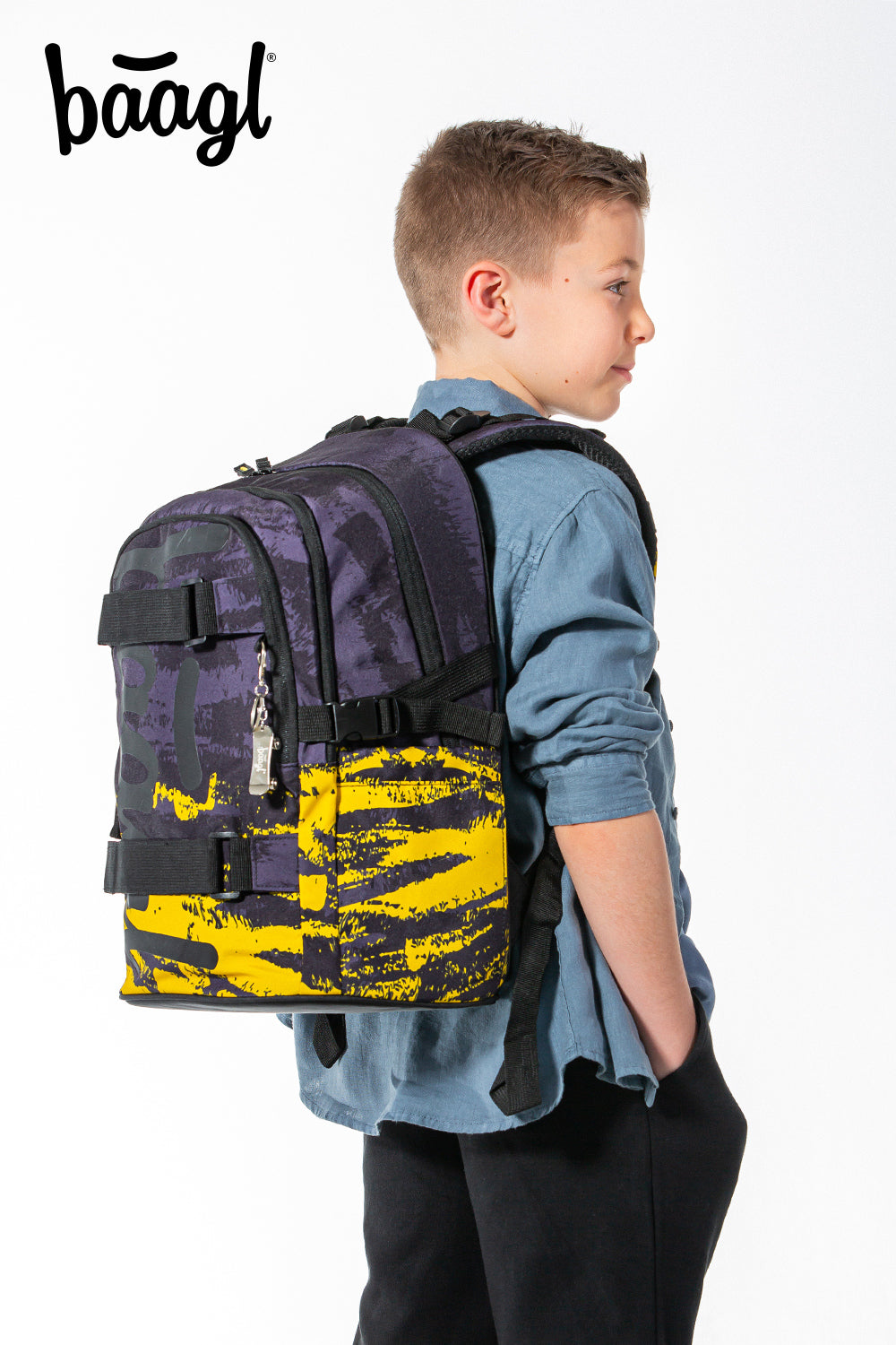 Skate Dune Rucksack-Set 5tlg: Rucksack, Federmäppchen, Turnbeutel, Schlampermäppchen, Heftmappe