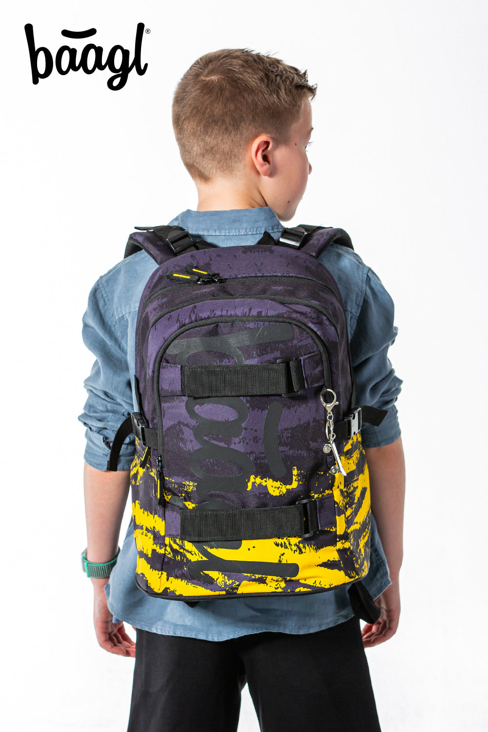 Skate Dune Rucksack-Set 5tlg: Rucksack, Federmäppchen, Turnbeutel, Schlampermäppchen, Heftmappe