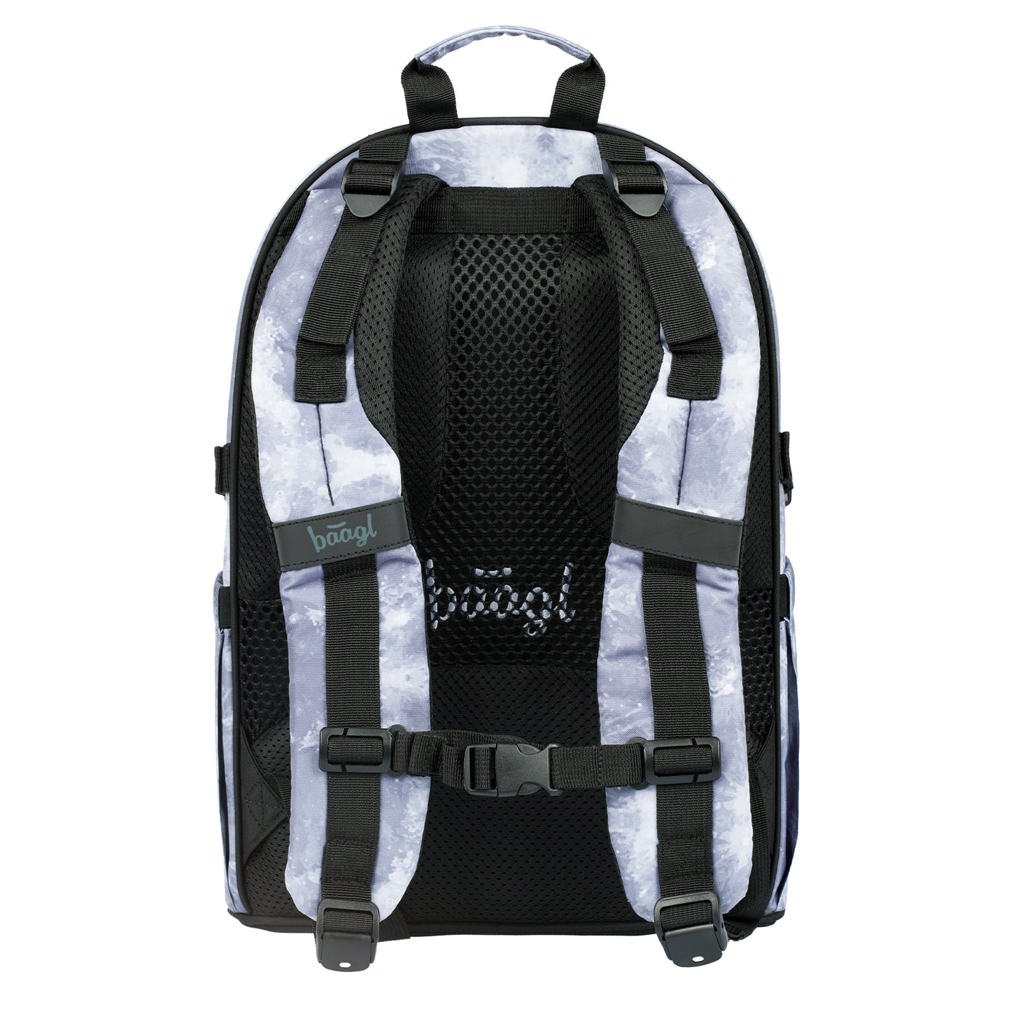 Skate NASA Grey Rucksack-Set 5tlg: Rucksack, Federmäppchen, Turnbeutel, Schlampermäppchen, Heftmappe