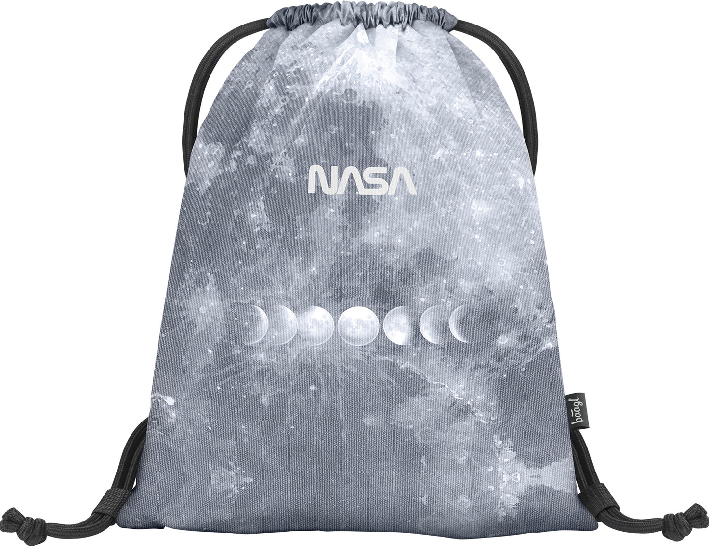 Skate NASA Grey Rucksack-Set 5tlg: Rucksack, Federmäppchen, Turnbeutel, Schlampermäppchen, Heftmappe