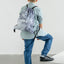 Skate NASA Grey Rucksack-Set 5tlg: Rucksack, Federmäppchen, Turnbeutel, Schlampermäppchen, Heftmappe