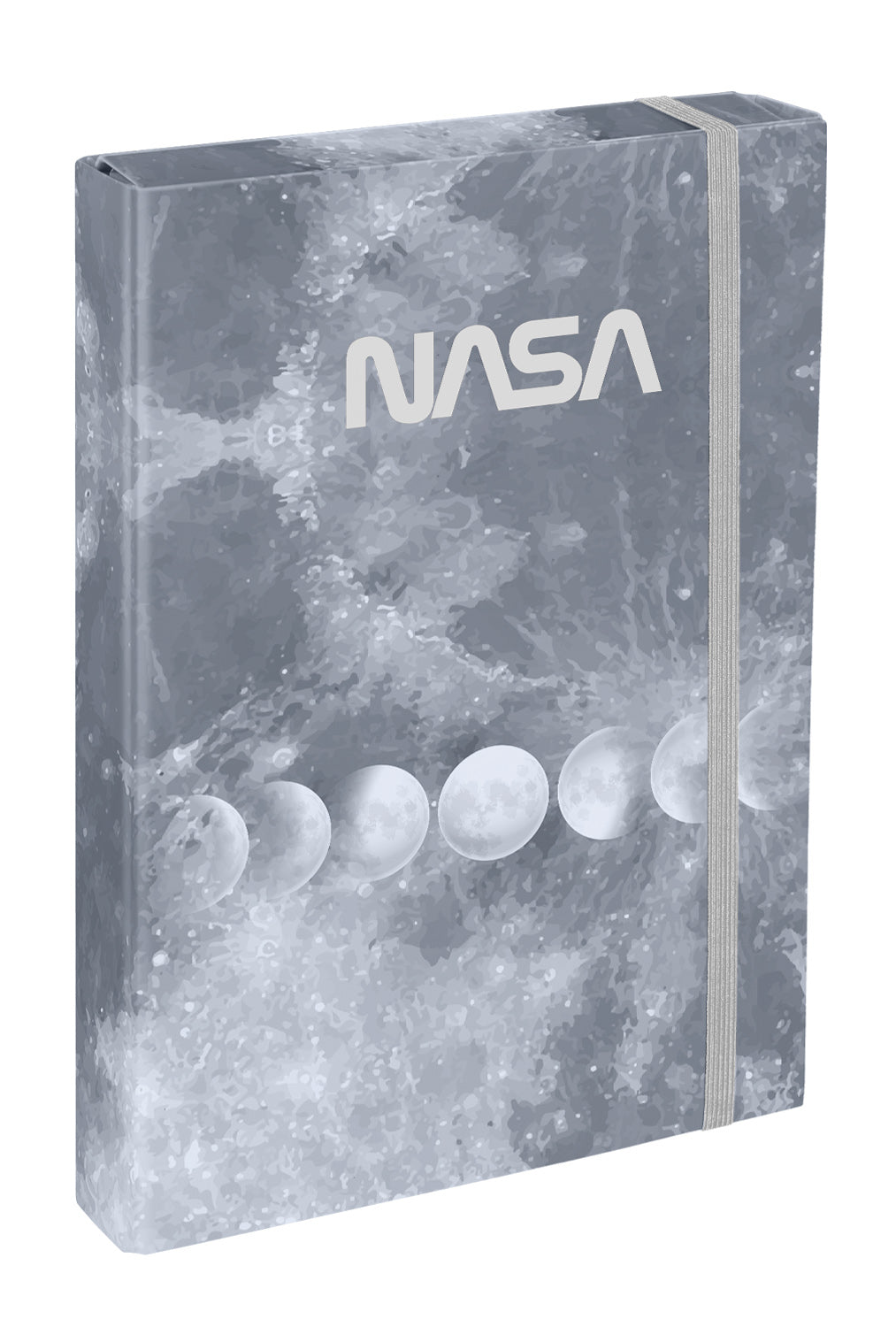 Skate NASA Grey Rucksack-Set 5tlg: Rucksack, Federmäppchen, Turnbeutel, Schlampermäppchen, Heftmappe