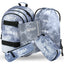 Skate NASA Grey Rucksack-Set 5tlg: Rucksack, Federmäppchen, Turnbeutel, Schlampermäppchen, Heftmappe