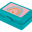 Zippy Regenbogen Rosa Schulranzen-Set 5tlg: Schulranzen, Federmäppchen, Turnbeutel, Heftmappe, Brotdose