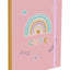 Zippy Regenbogen Rosa Schulranzen-Set 5tlg: Schulranzen, Federmäppchen, Turnbeutel, Heftmappe, Brotdose
