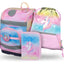 Zippy plus Regenbogen Einhorn Schulranzen-Set 3tlg: Schulranzen, Federmäppchen, Sportbeutel