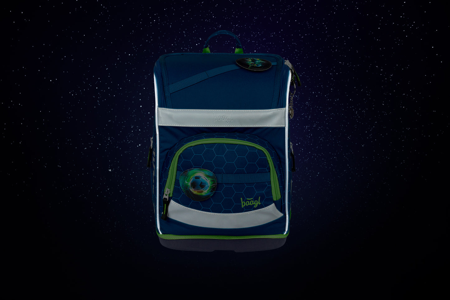 Zippy Fußball Schulranzen-Set 5tlg: Schulranzen, Federmäppchen, Turnbeutel, Schürze, Geldbeutel