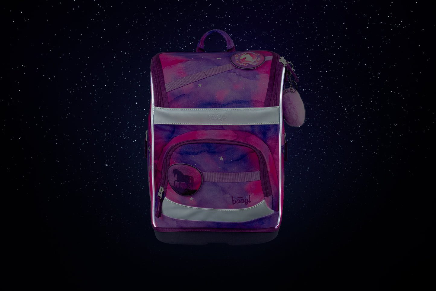 Zippy Plus Pferd Schulranzen-Set 5tlg: Schulranzen, Federmäppchen, Sportbeutel, Schürze, Geldbeutel