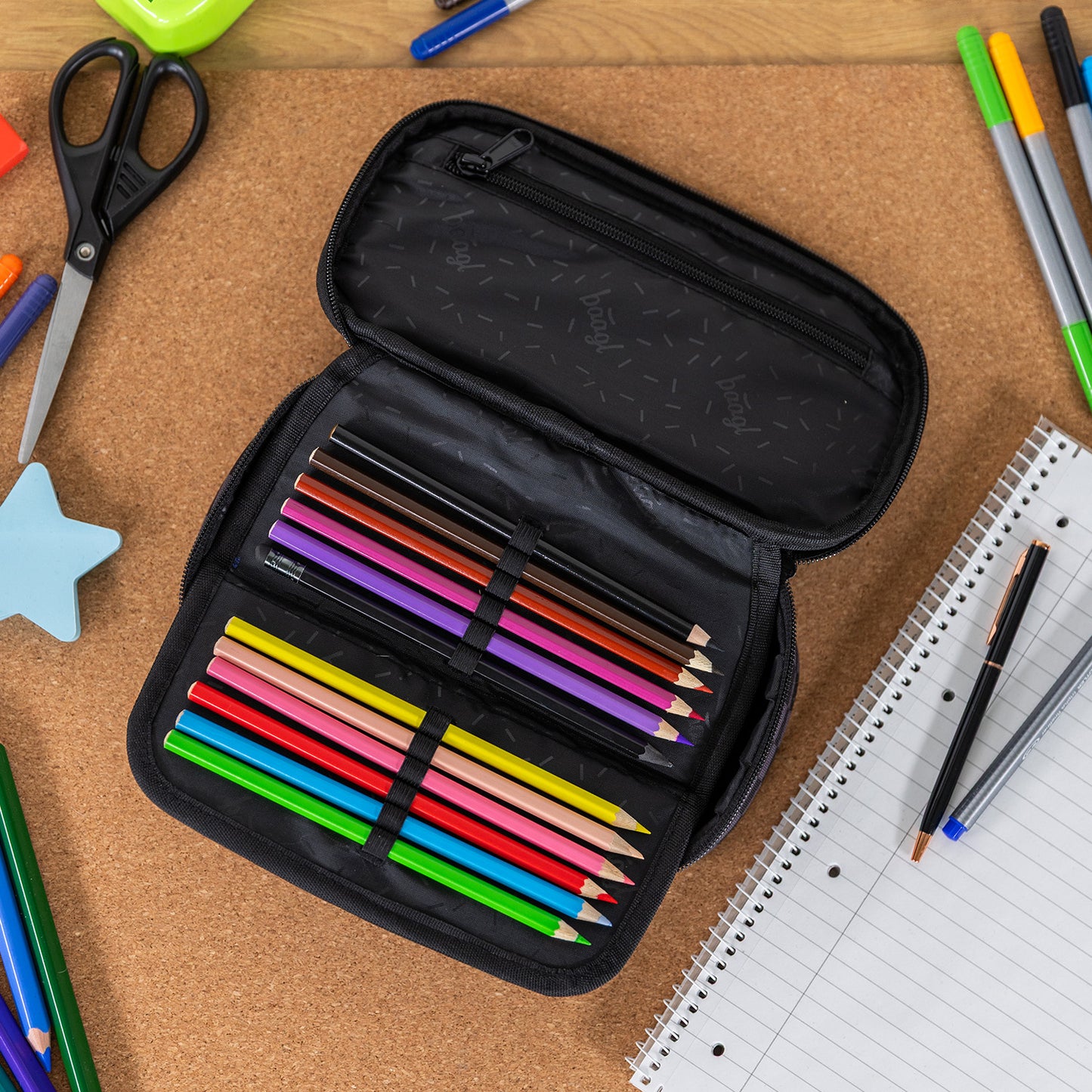 Federmäppchen Etui SKA grau