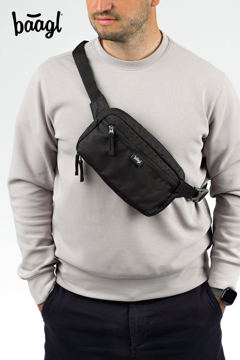 Bauchtasche Go Schwarz