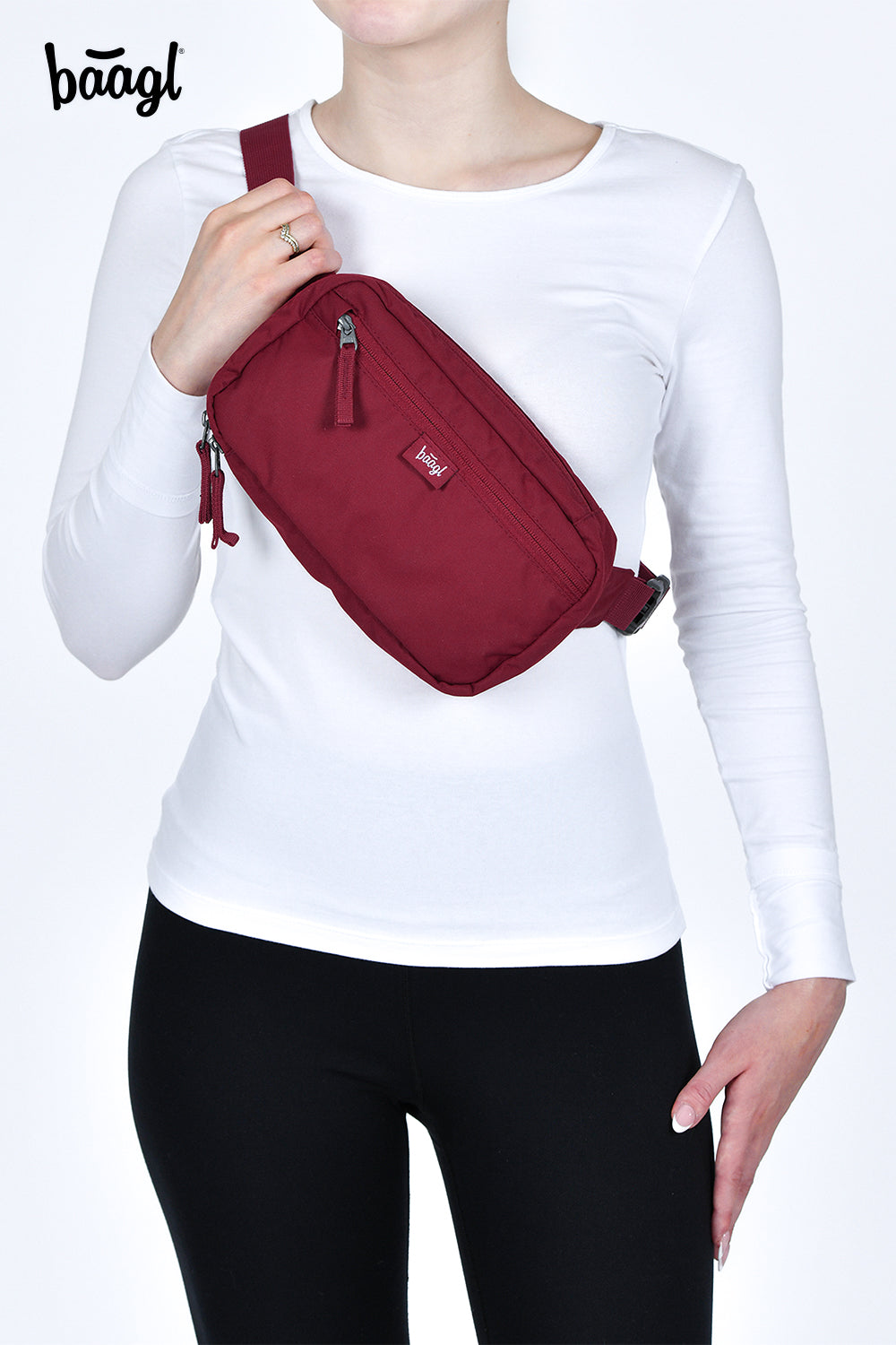 Bauchtasche Go Burgundy