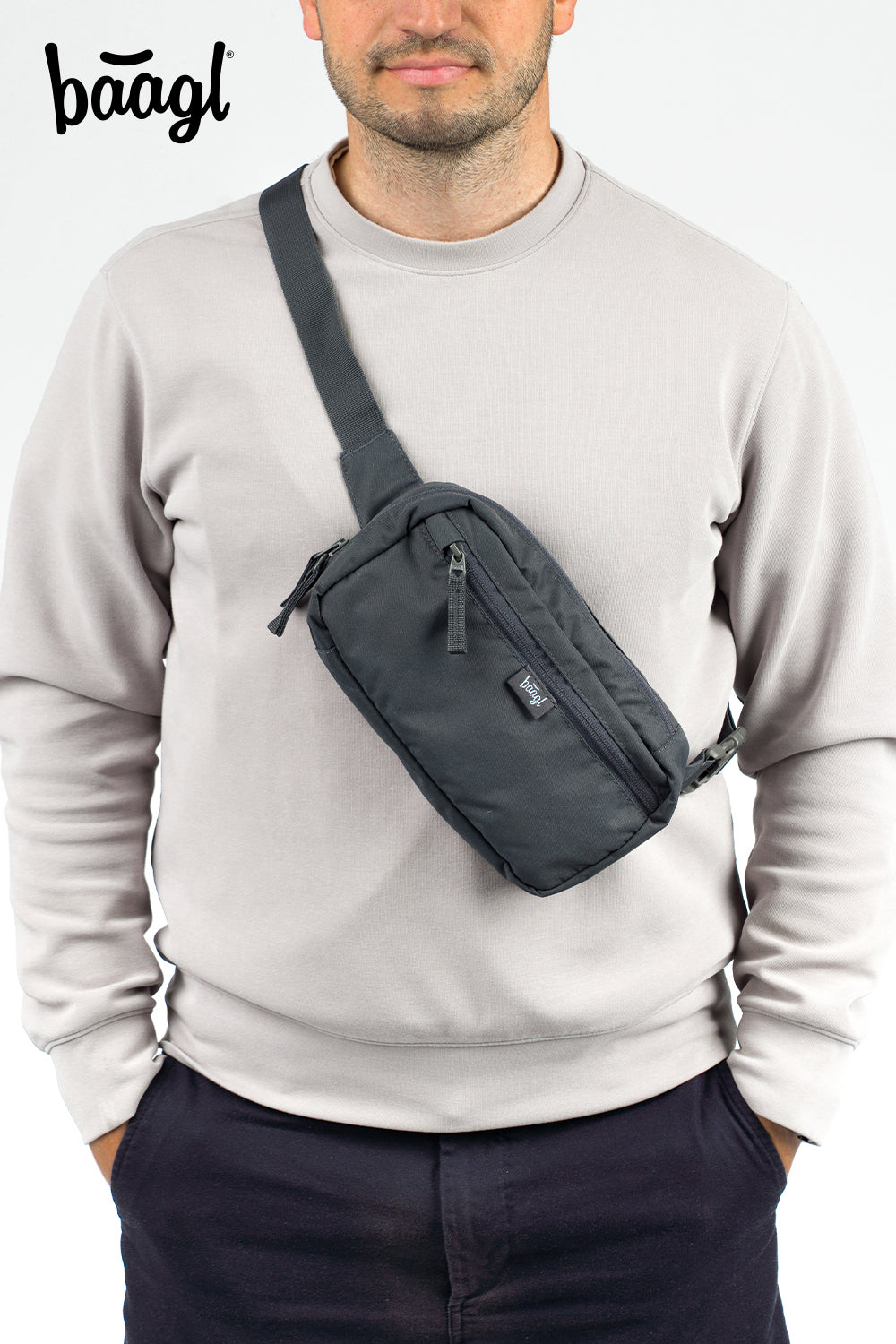 Bauchtasche Go Grau
