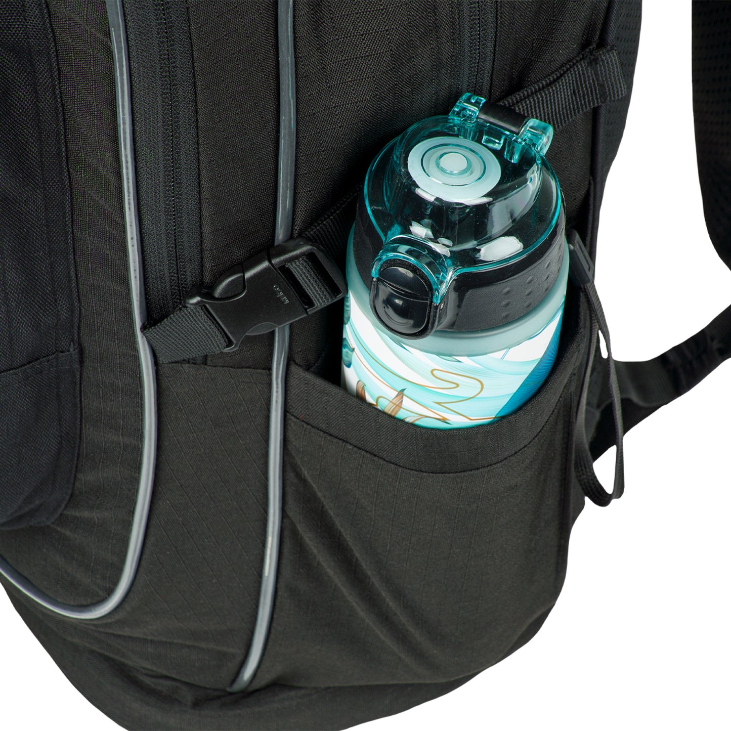 Schulrucksack Cubic Uni Schwarz