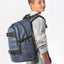 Skate Dust Blue Rucksack-Set 3tlg: Rucksack, Federmäppchen, Sporttasche