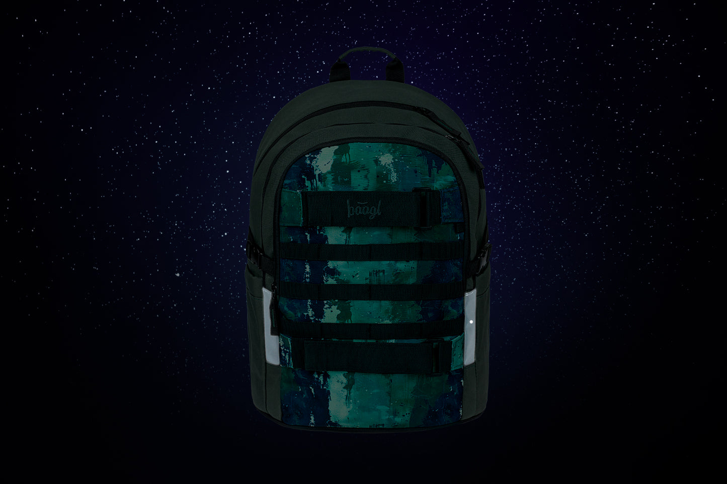 Skate Forest Rucksack-Set 3tlg: Rucksack, Federmäppchen, Sporttasche