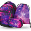 Skate max Galaxy Rucksack-Set 3tlg: Rucksack, Federmäppchen, Sportbeutel