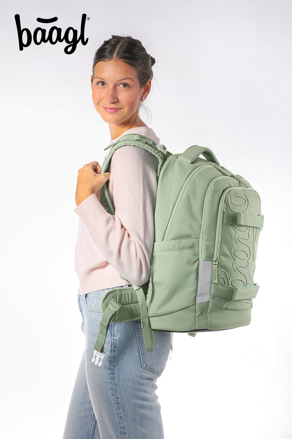Skate max Mentol Rucksack-Set 3tlg: Rucksack, Federmäppchen, Sportbeutel