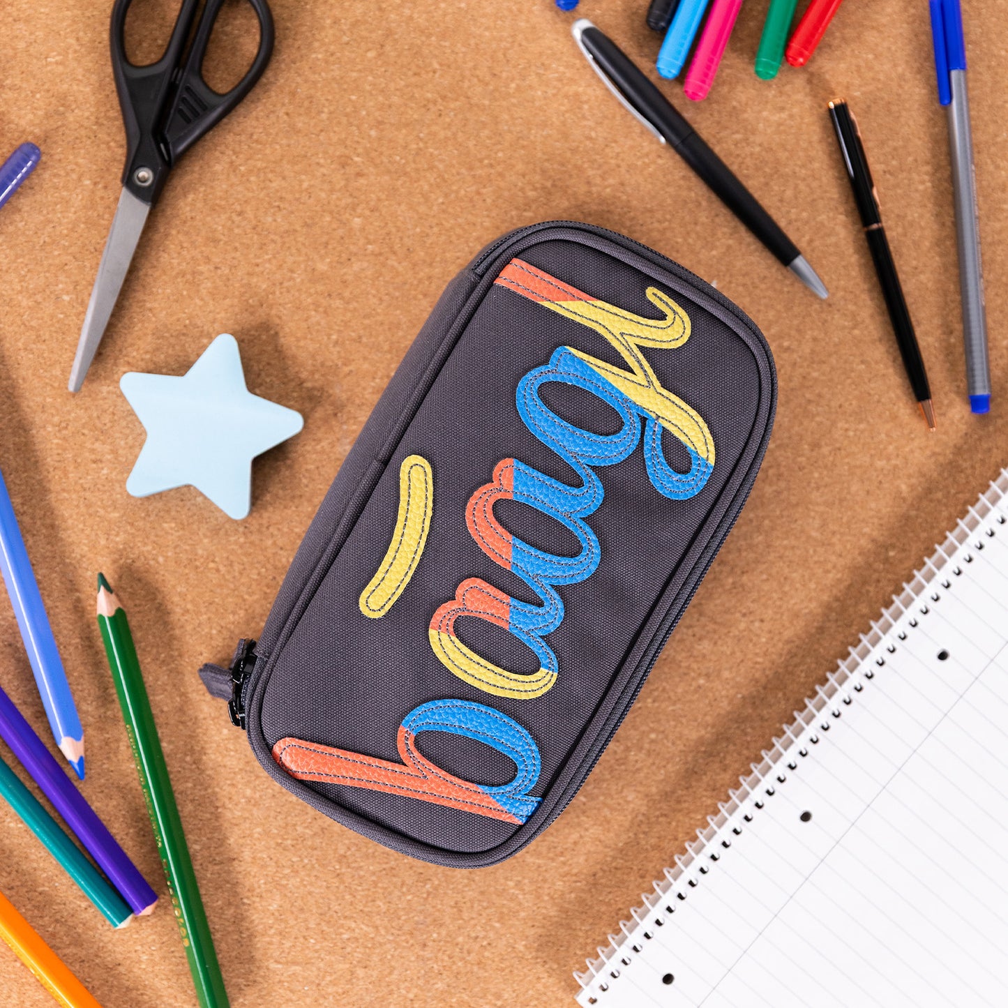 Federmäppchen Etui Logo Mix