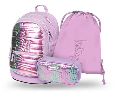 Core Levander Rucksack-Set 3tlg: Rucksack, Federmäppchen, Sportbeutel