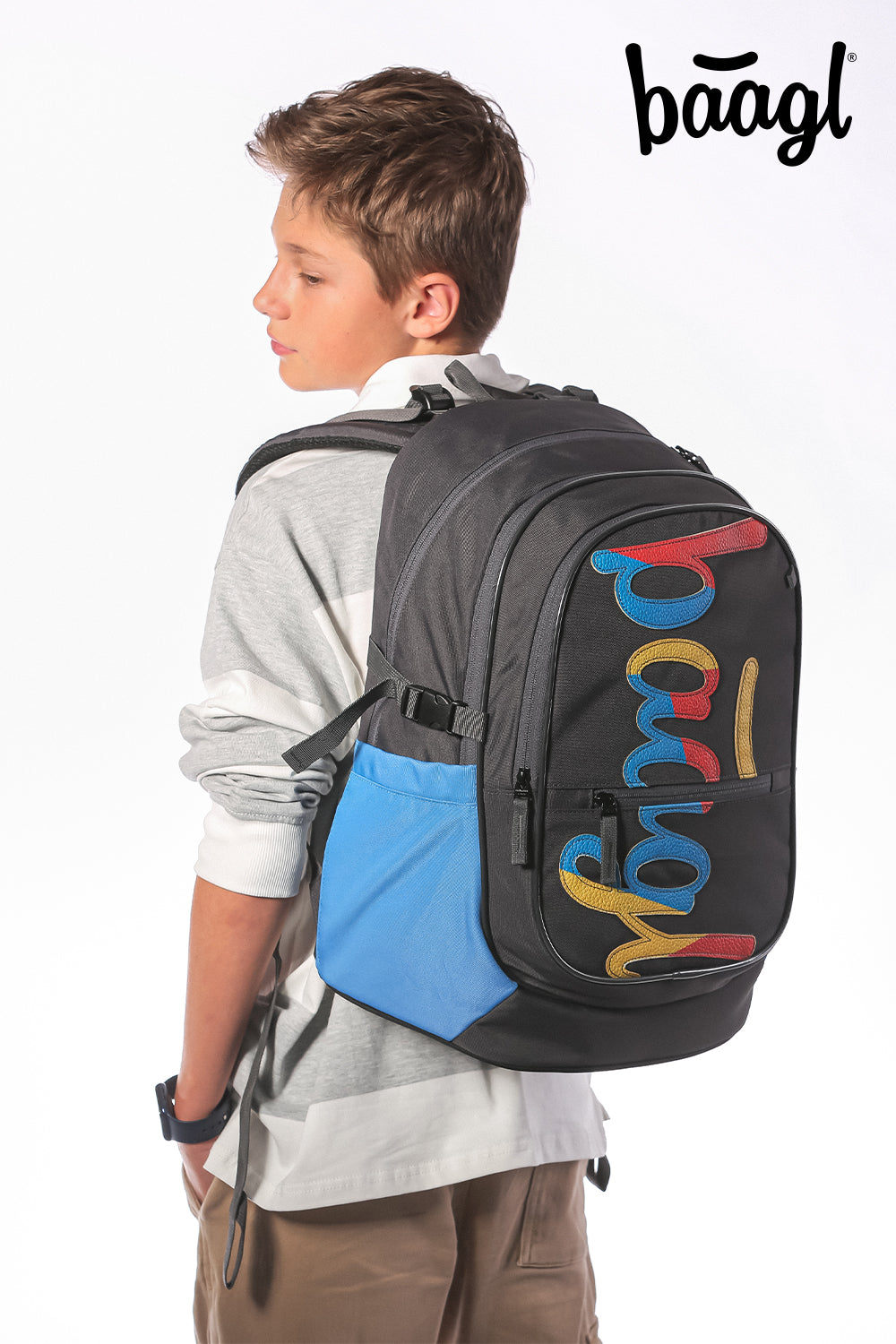 Core Logo mix Rucksack-Set 3tlg: Rucksack, Federmäppchen, Sportbeutel