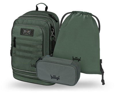 Cubic Grove Rucksack-Set 3tlg: Rucksack, Federmäppchen, Sportbeutel