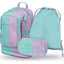 Cubic Sky Rucksack-Set 3tlg: Rucksack, Federmäppchen, Sportbeutel