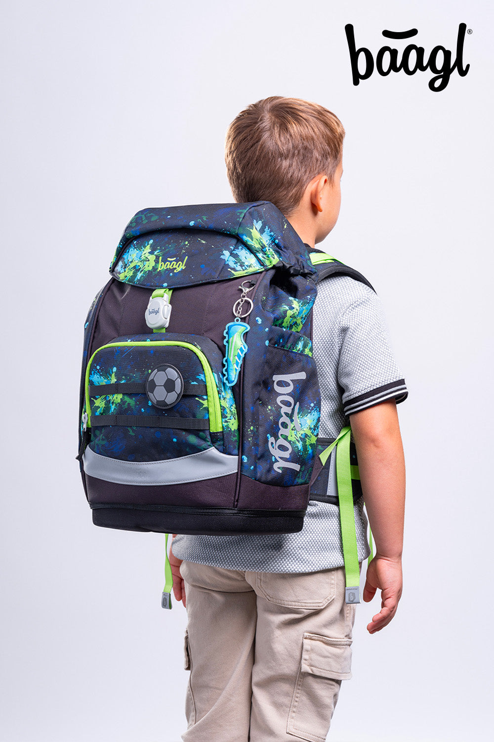 Schulrucksack Airy Plus Fußball