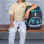 Schulrucksack Airy Plus Fußball