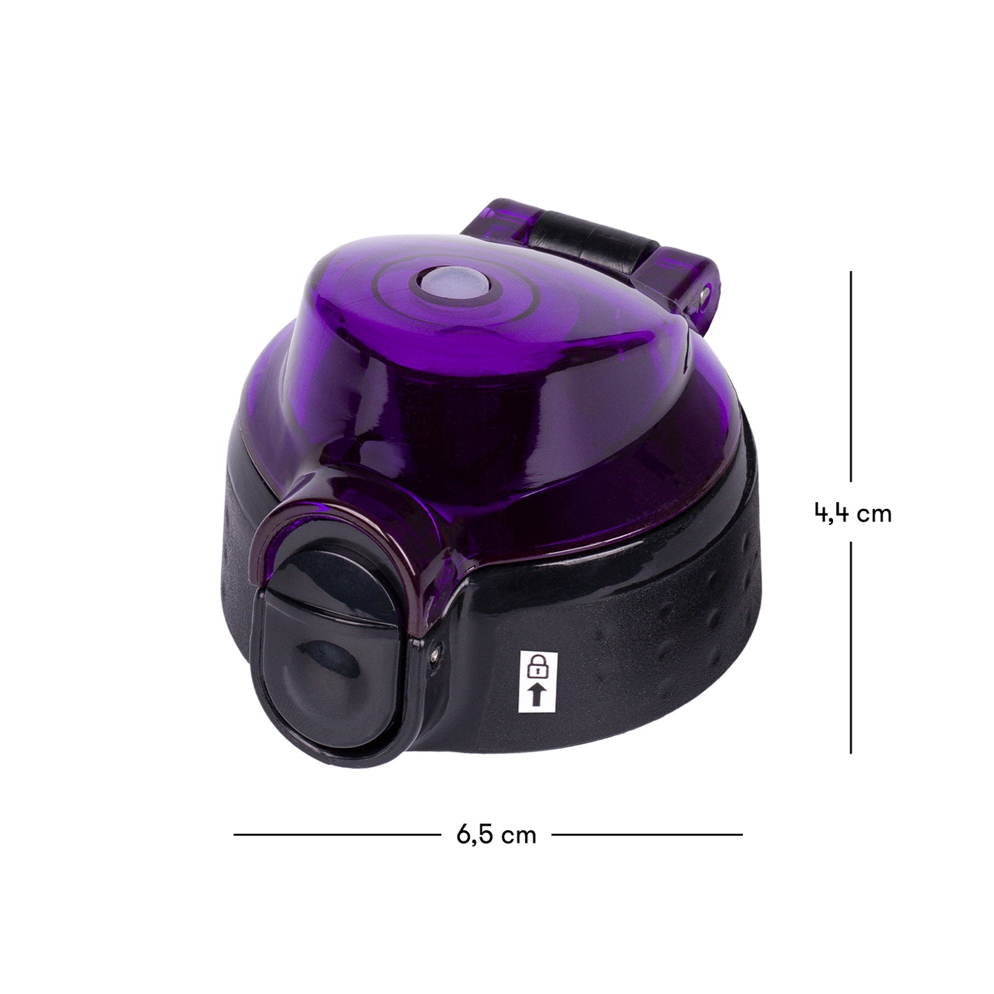 Ersatzdeckel für Tritan-Trinkflasche 700 ml, lila