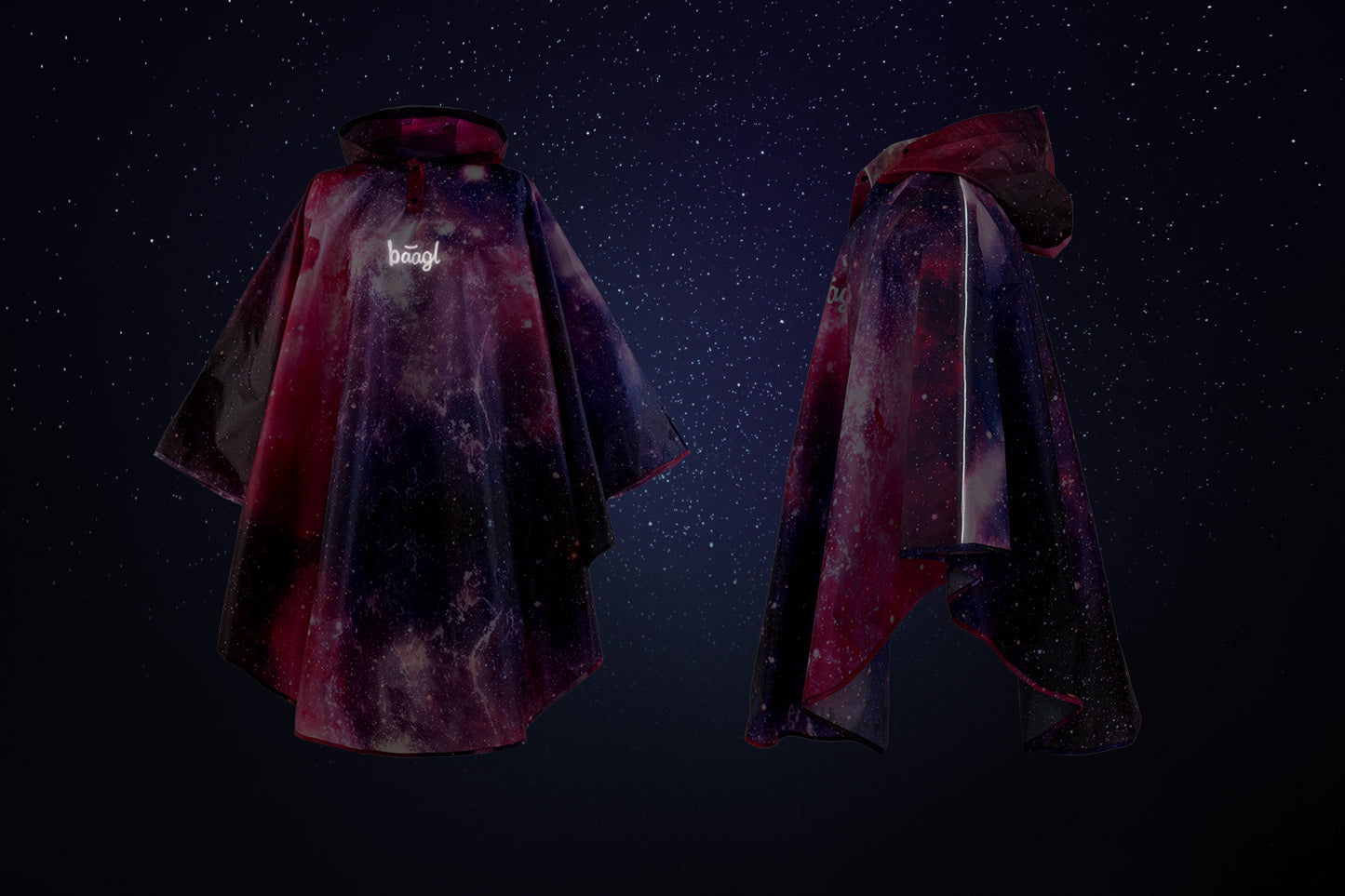 Outdoor-Regenponcho Galaxy Gr. M (130 -150 cm)