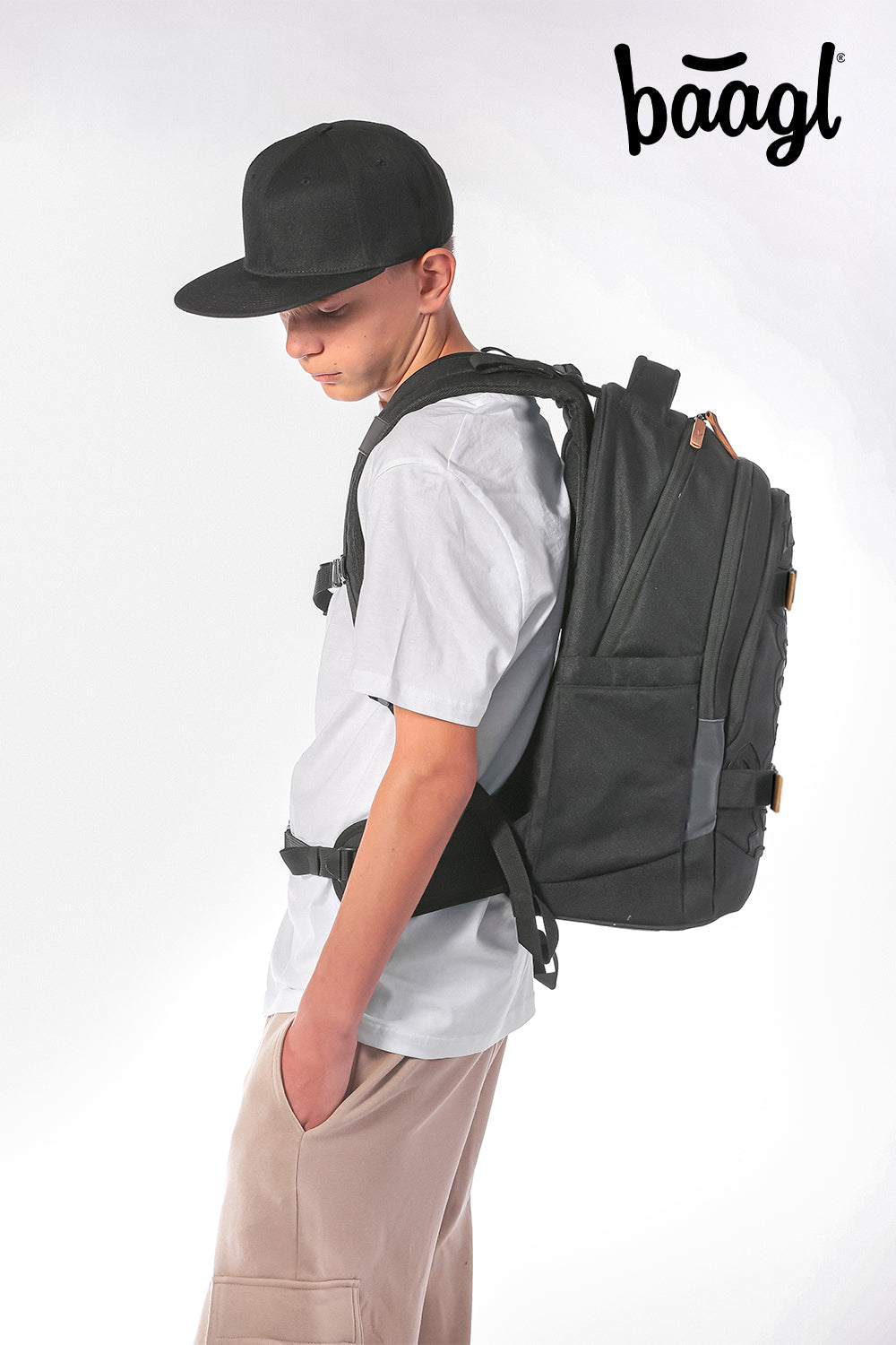 Skate max Darkness Rucksack-Set 3tlg: Rucksack, Federmäppchen, Sportbeutel