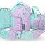 Skate max Sweet Rucksack-Set 5tlg: Rucksack, Federmäppchen, Turnbeutel, Sporttasche, Bauchtasche