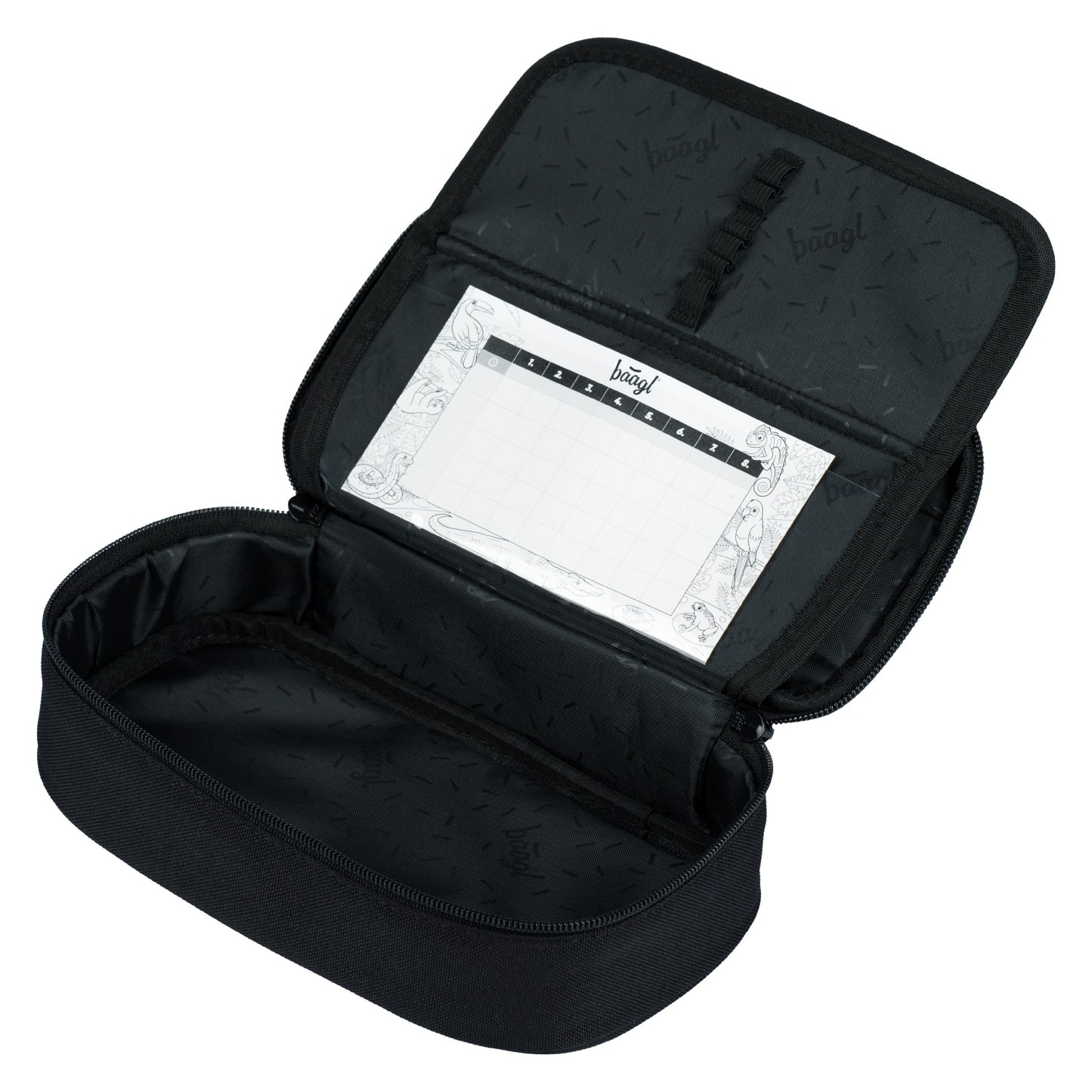 Core Uni schwarz Rucksack-Set 3tlg: Rucksack, Federmäppchen, Sportbeutel