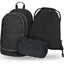 Core Uni schwarz Rucksack-Set 3tlg: Rucksack, Federmäppchen, Sportbeutel
