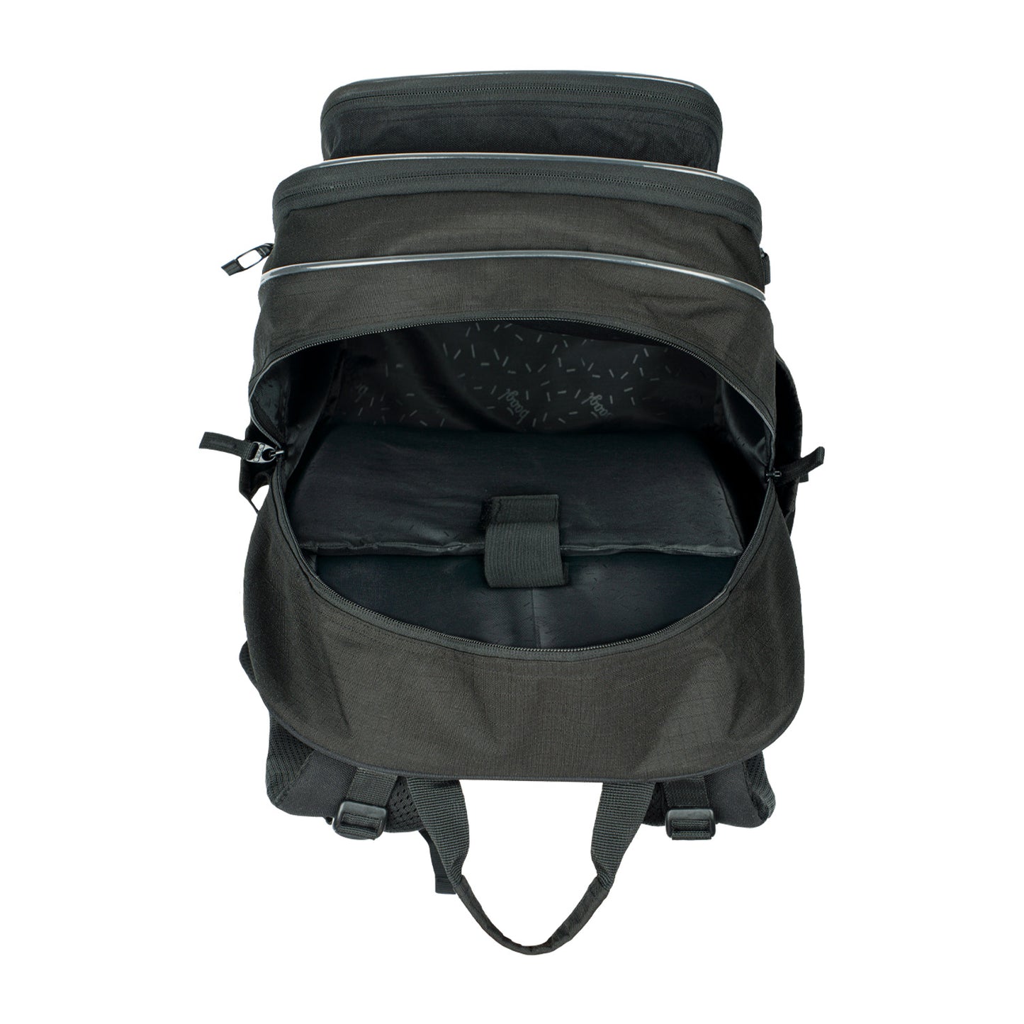 Cubic Uni schwarz Rucksack-Set 3tlg: Rucksack, Federmäppchen, Sportbeutel