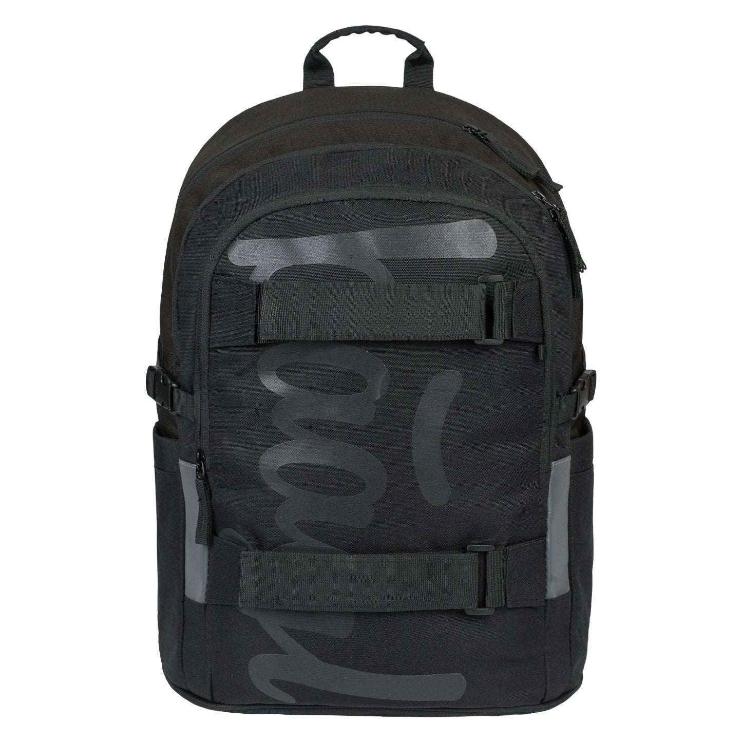 Skate Uni schwarz Rucksack-Set 3tlg: Rucksack, Federmäppchen, Sporttasche