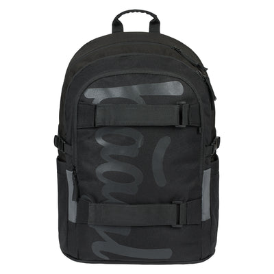 Skate Uni schwarz Rucksack-Set 3tlg: Rucksack, Federmäppchen, Sporttasche