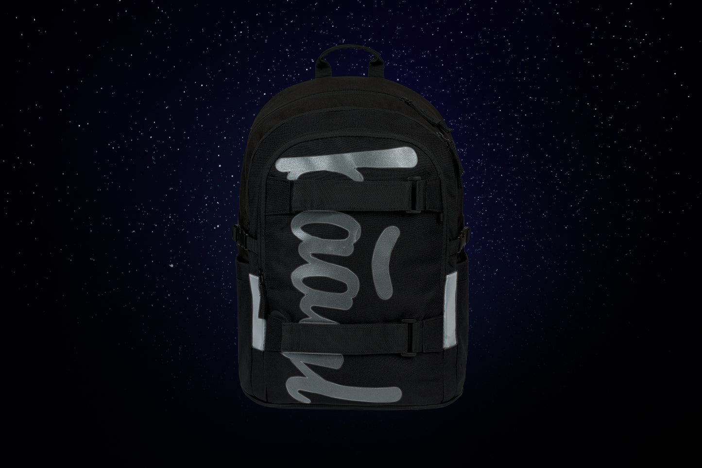 Skate Uni schwarz Rucksack-Set 3tlg: Rucksack, Federmäppchen, Sporttasche