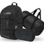 Skate Uni schwarz Rucksack-Set 3tlg: Rucksack, Federmäppchen, Sporttasche