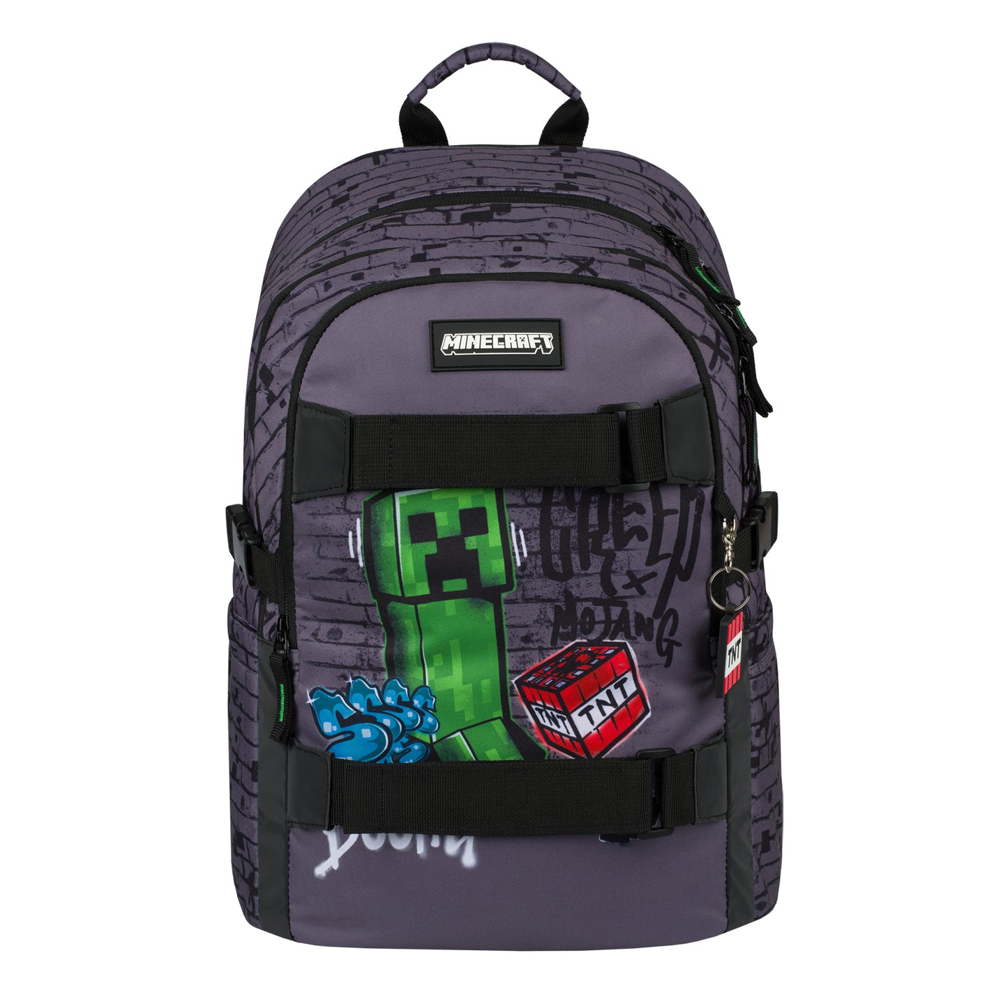 Skate Minecraft Rucksack-Set 3tlg: Rucksack, Etui, Turnbeutel