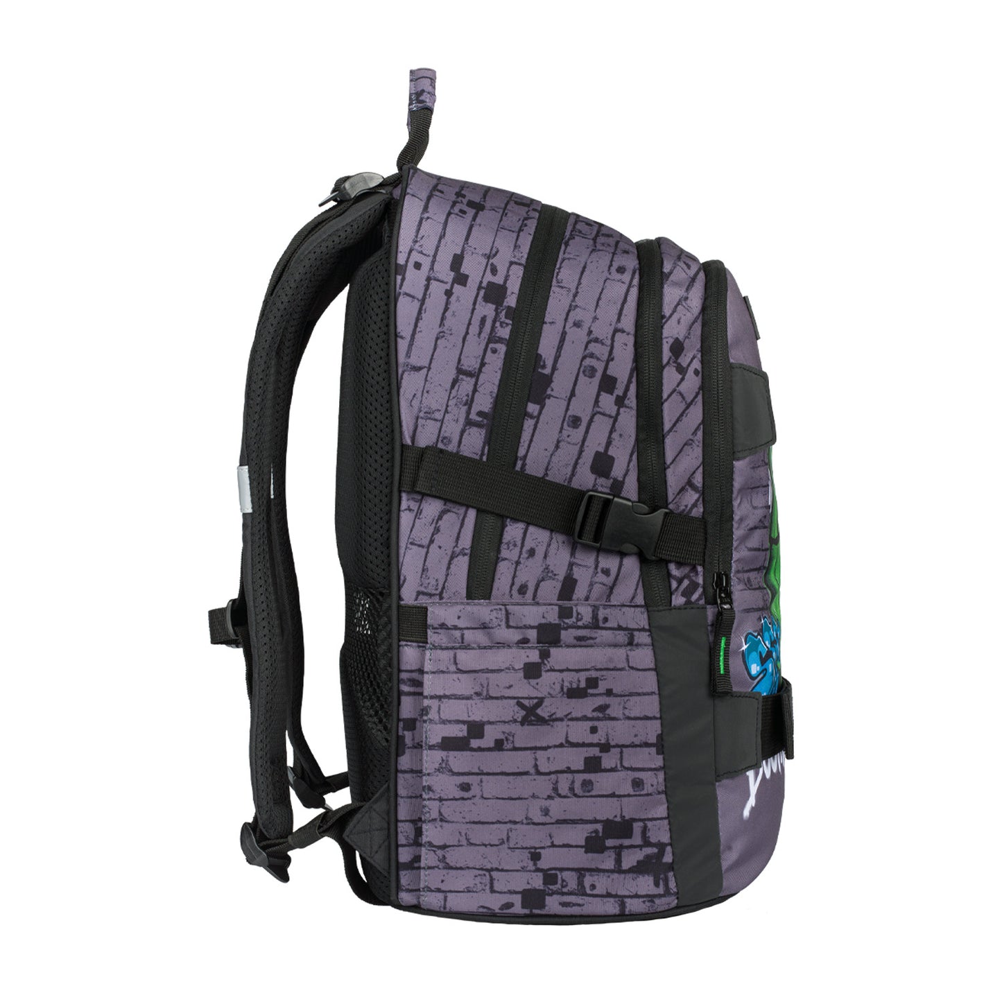Skate Minecraft Rucksack-Set 3tlg: Rucksack, Etui, Turnbeutel
