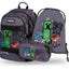 Skate Minecraft Rucksack-Set 3tlg: Rucksack, Etui, Turnbeutel