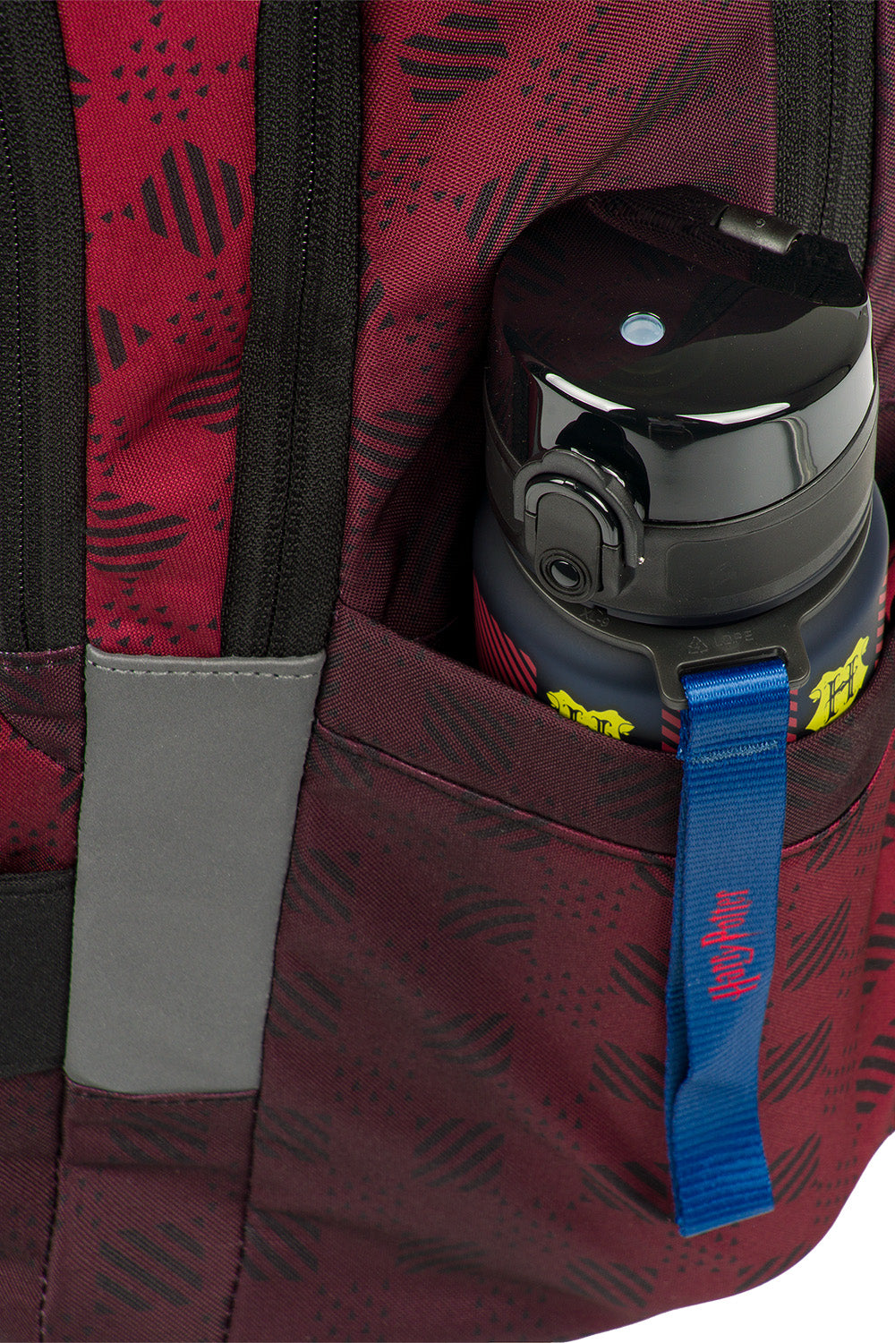 BAAGL Schulrucksack Skate Harry Potter Hogwarts Weinrot