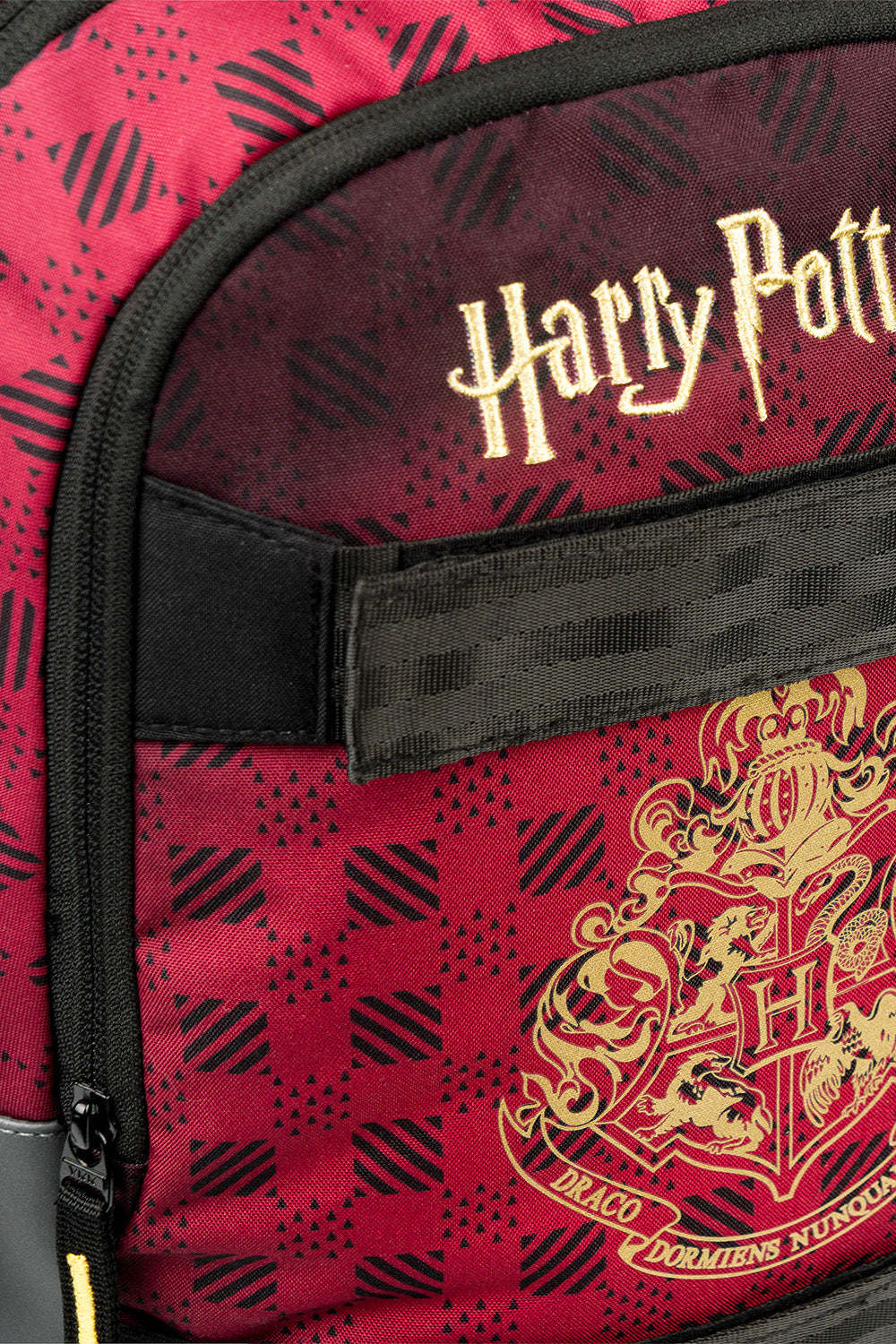 BAAGL Schulrucksack Skate Harry Potter Hogwarts Weinrot