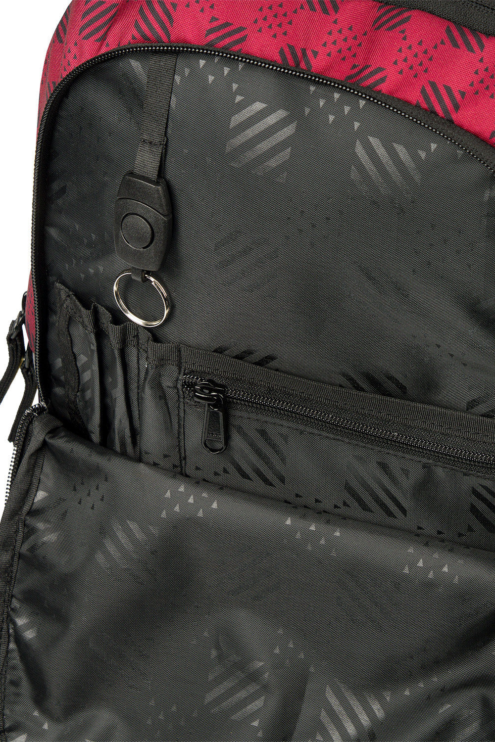 BAAGL Schulrucksack Skate Harry Potter Hogwarts Weinrot