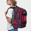 BAAGL Schulrucksack Skate Harry Potter Hogwarts Weinrot